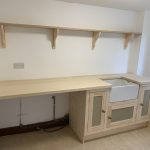 New Utility room with Belfast sink.